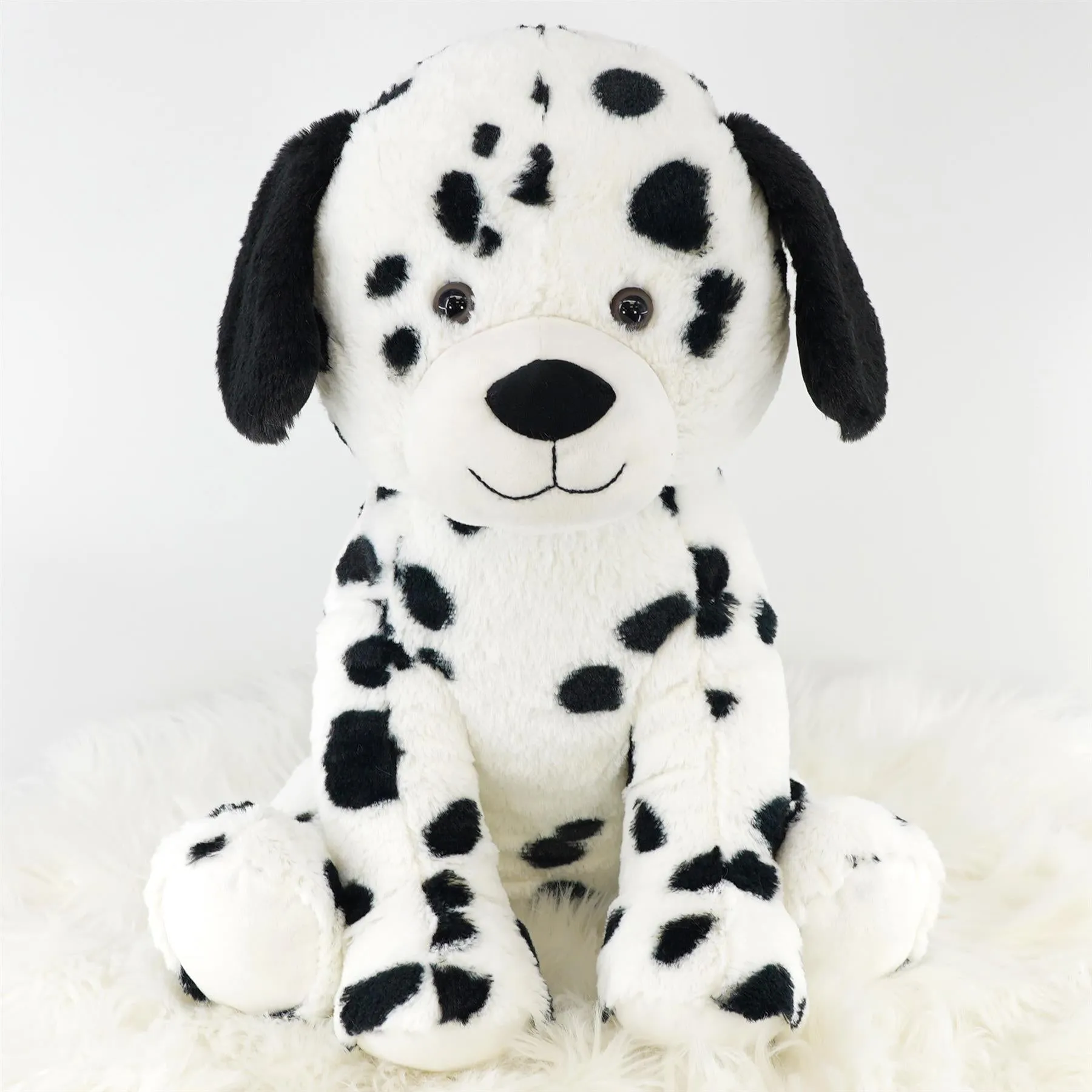 15" Plush Puppy Soft Dalmatian Dog Toy