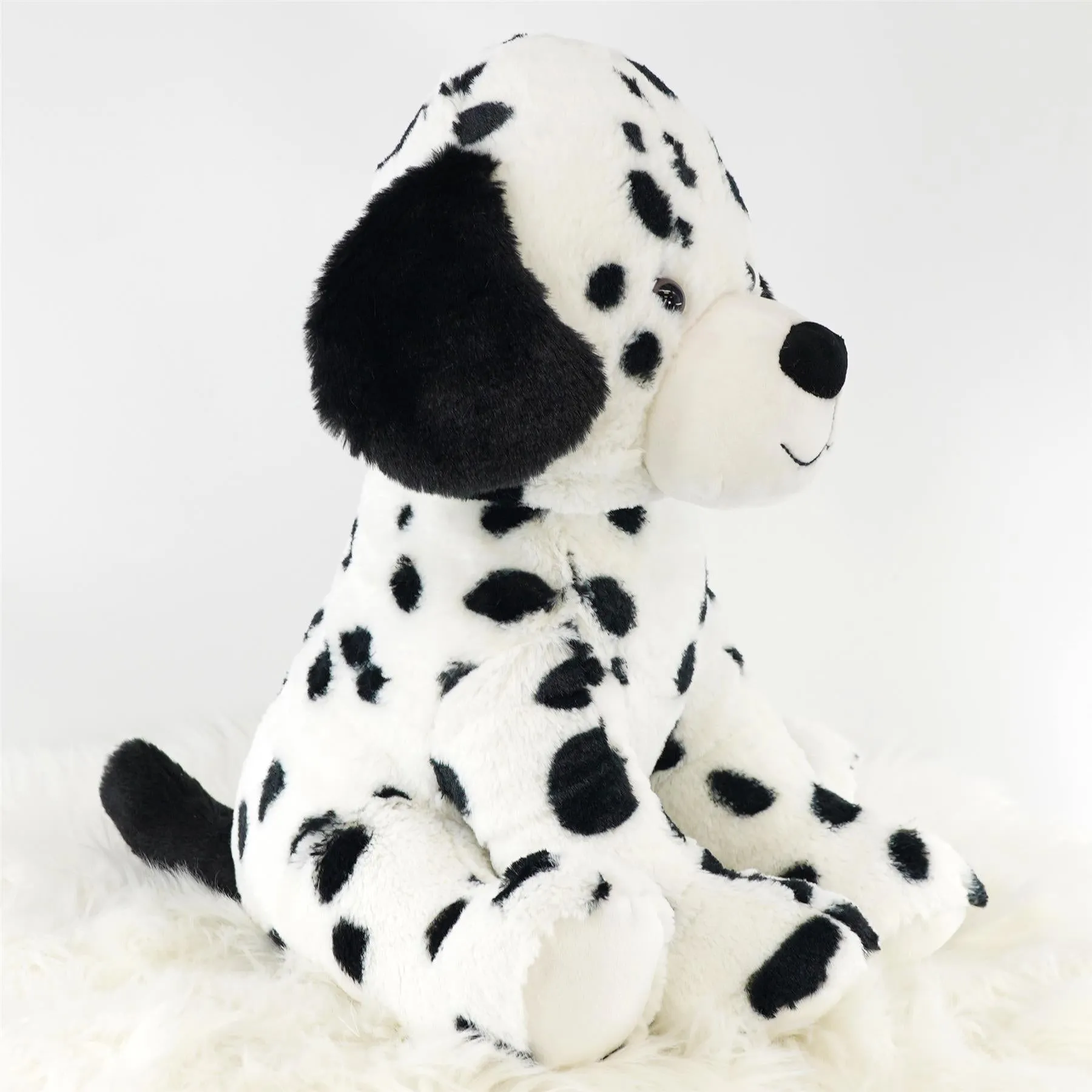 15" Plush Puppy Soft Dalmatian Dog Toy