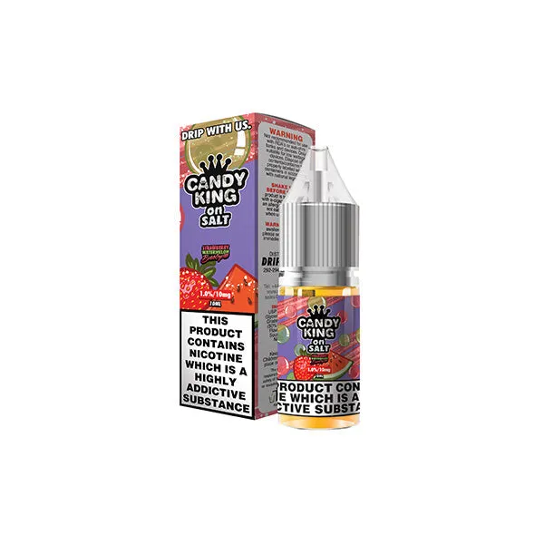 20mg Candy King Salts By Drip More 10ml Nic Salts (50VG/50PG)