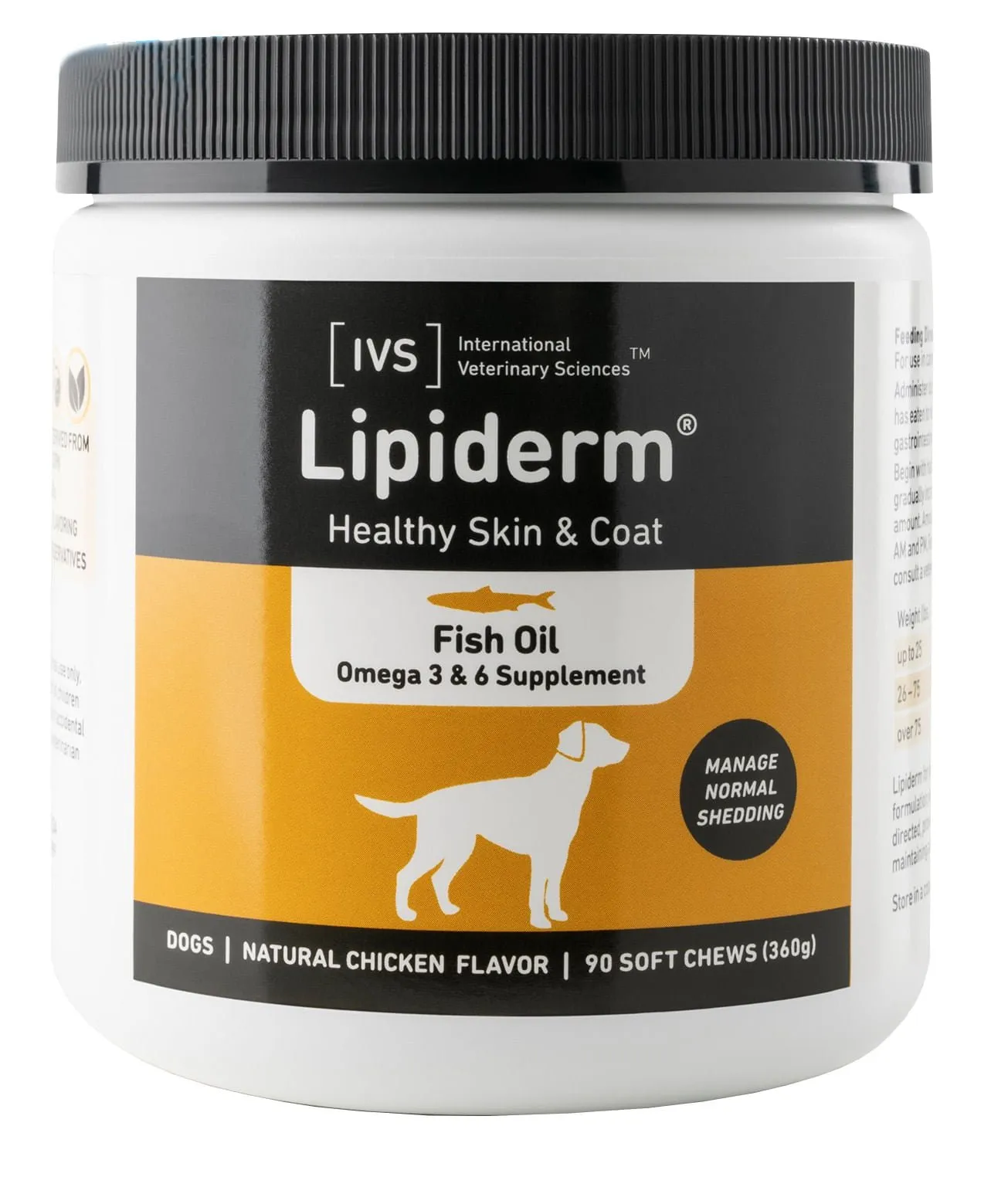 90 ct Lipiderm Healthy Skin & Coat Soft Chews