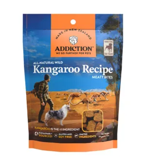 Addiction Grain-Free Meaty Bites Dog Treats (Kangaroo Recipe)