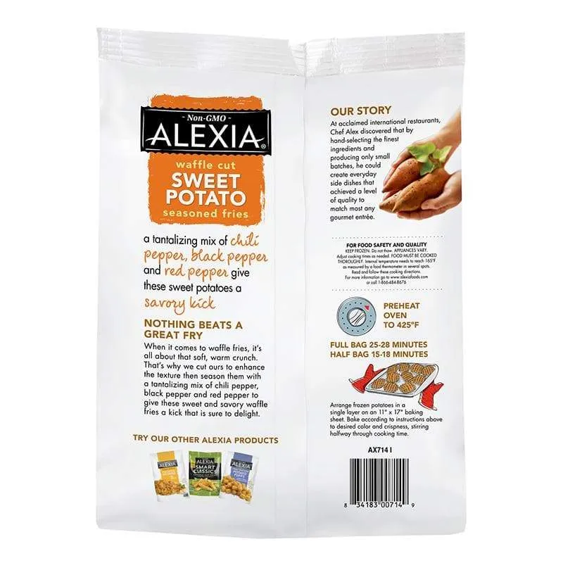 Alexia - Sweet Potato Fries With Sea Salt, 15oz