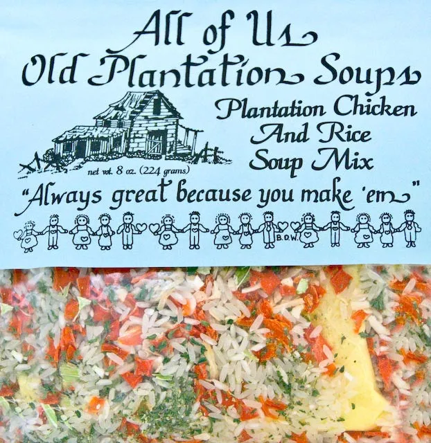 All of Us Soups & Dips - Plantation Chicken and Rice Soup