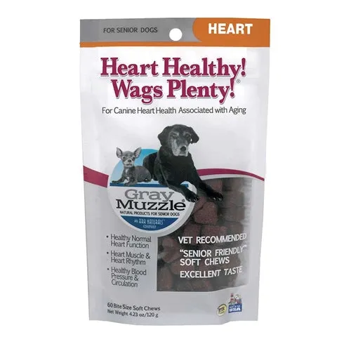 Ark Naturals Gray Muzzles Heart Healthy! Wags Plenty!