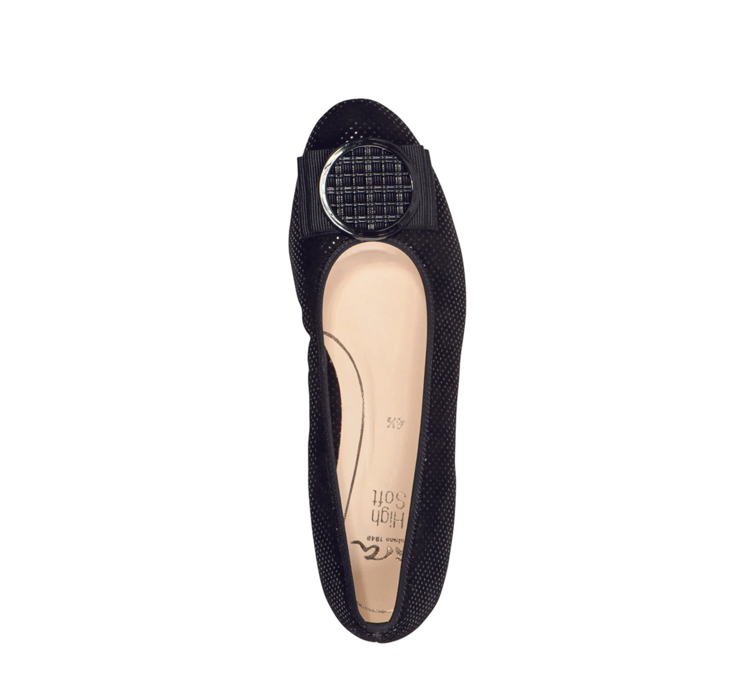 Bambi Women's Ornament Ballet Flat