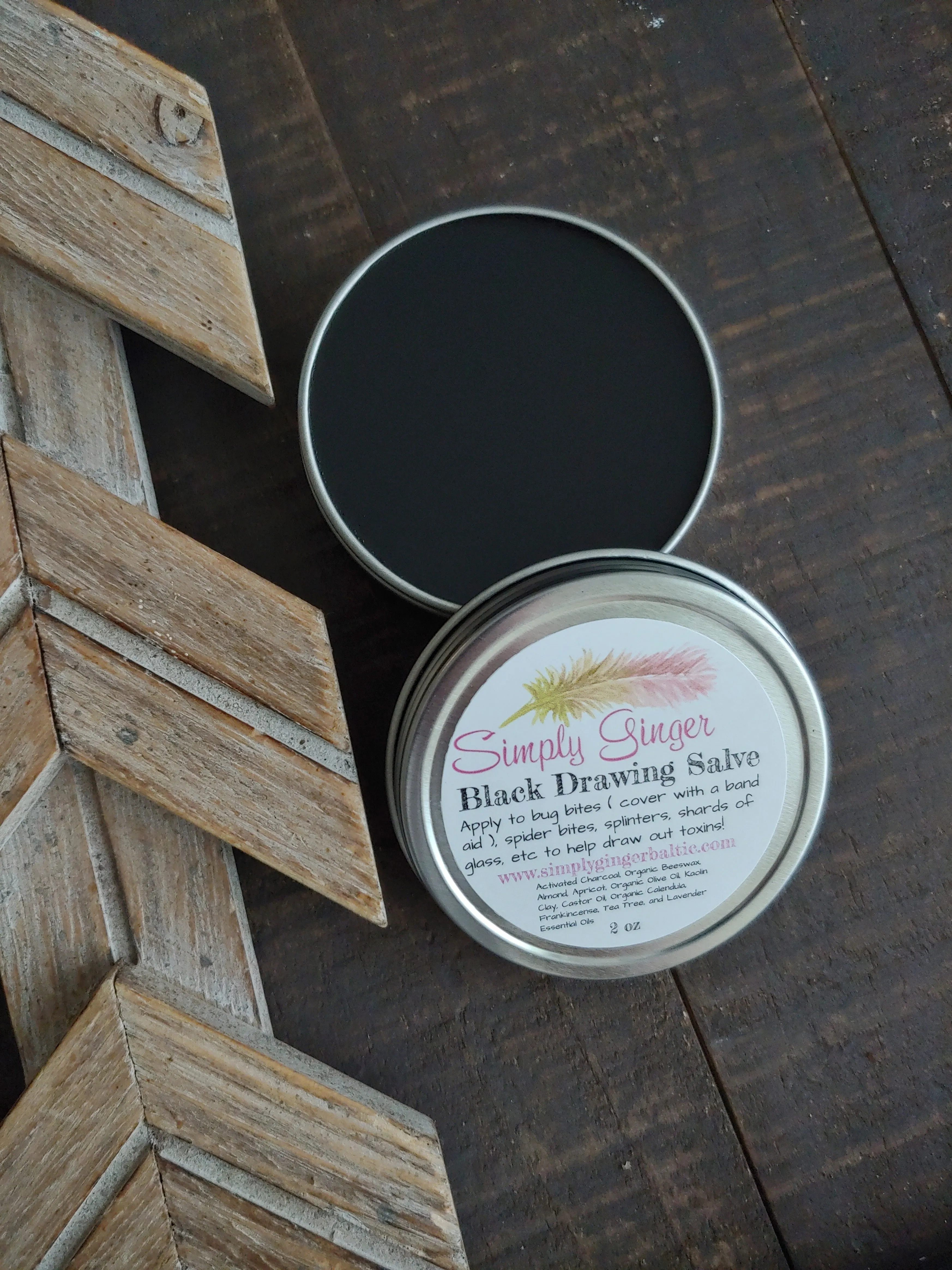 Black Drawing Salve ll Herbal Salve ll Drawing Salve ll Herbal Drawing Salve ll Bug Bites ll Herbal Salve First Aid Salve