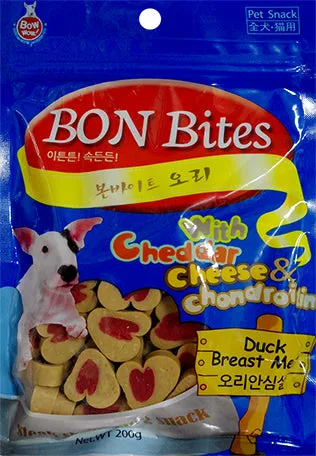 Bow Wow Duck Bon Bites Dog Treat 200g