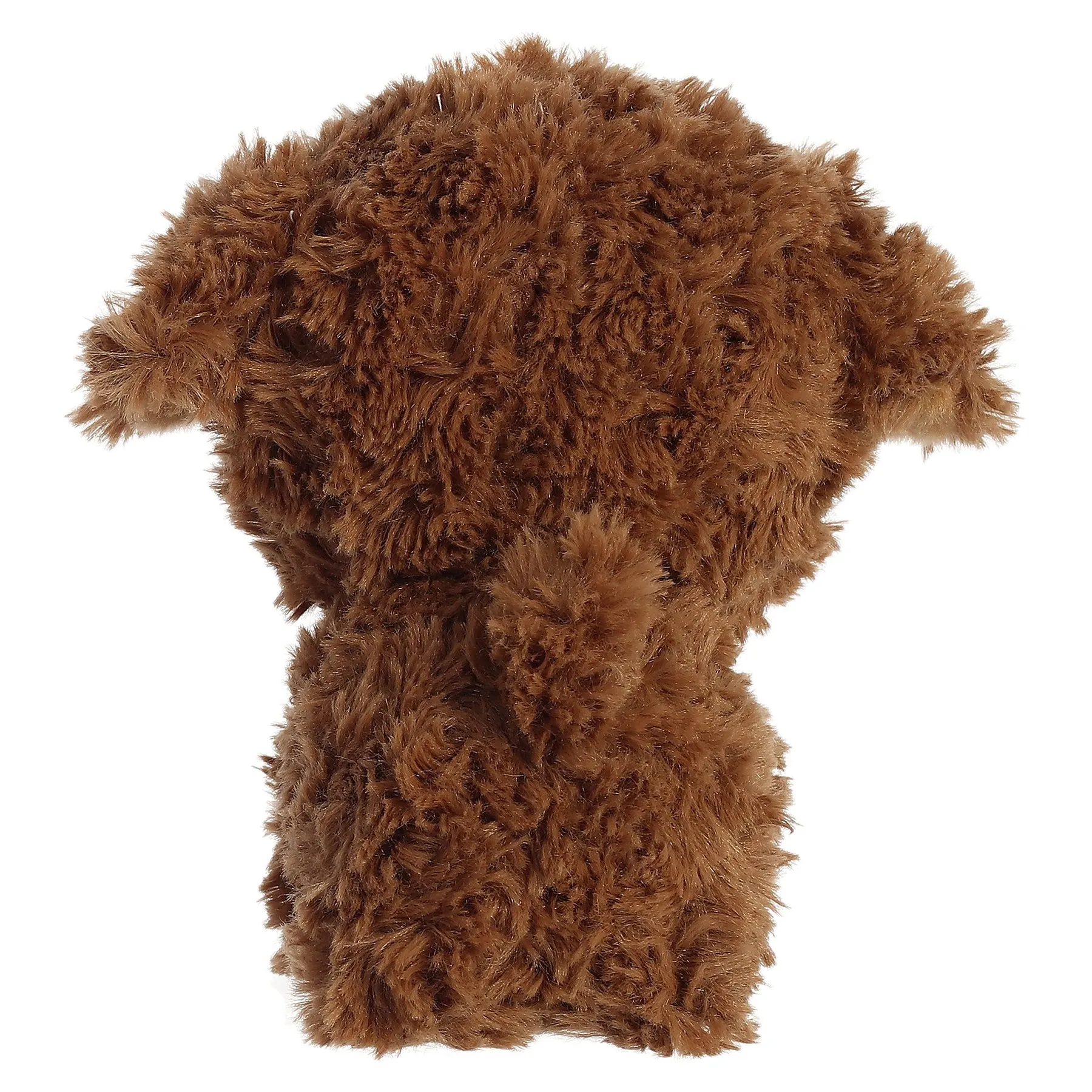 Brown Poodle Puppy Dog 7"