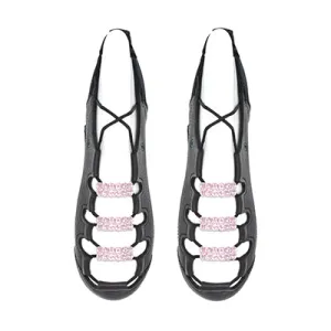 Buckles for Ghillies  - Mira - Light Rose Pink Diamente Irish Dance Pump Buckles