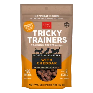 Cloud Star Chewy Tricky Trainers Cheddar Flavor Dog Treats