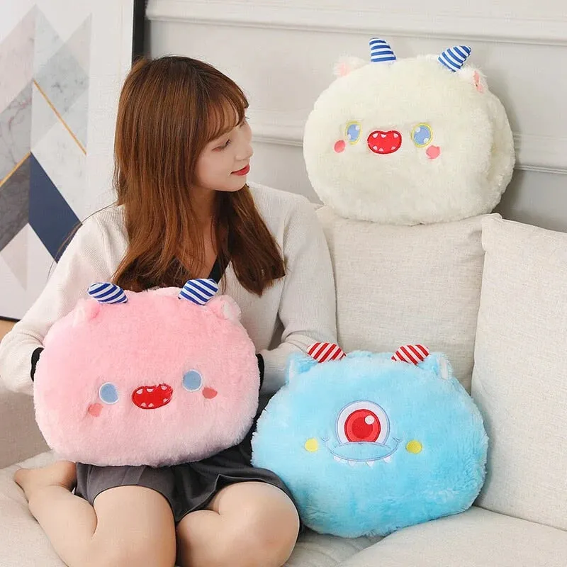 Comfy Kawaii Halloween Monster Hand Warmer Stuffed Toys Plushies Collection