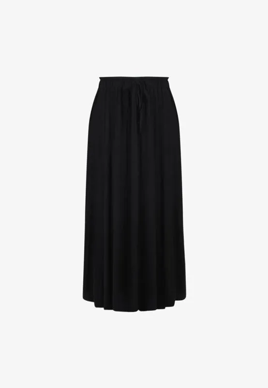 Dharma OUTSTANDINGLY SOFT Casual Flowy Skirt - Black