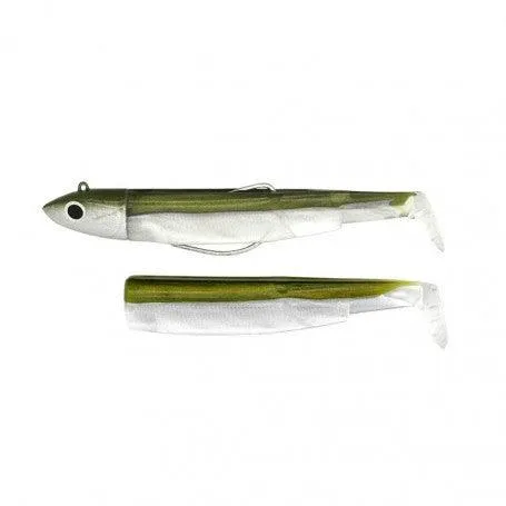 Fiiish Black Minnow 140mm Comb 40g Khaki Off Shore lure  spare body