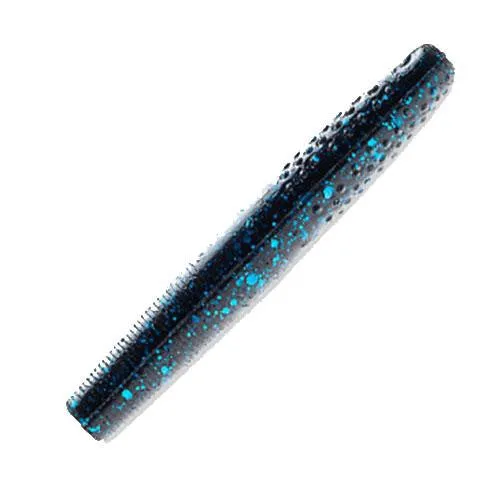 Finesse TRD Lures - 2 3-4" Length, Black-Blue Flake, Per 8