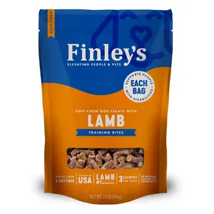 Finley's Lamb Recipe Soft Chew Training Bites Dog Treats 16 oz