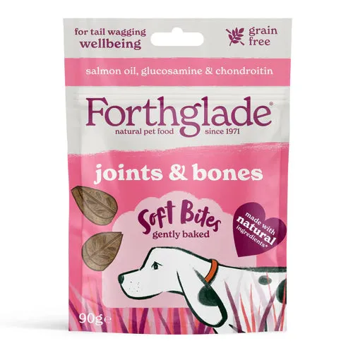 Forthglade Functional Joints & Bones Soft Bites with Salmon Oil - Case of 8