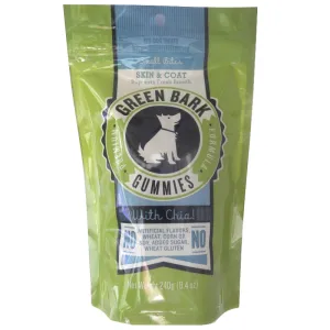 Green Bark Gummies Skin & Coat With Chia Dog Treat 240g