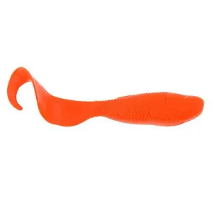 Gulp! Minnow Grub Soft Bait - 2" Length, Fluorescent Orange, Per 20