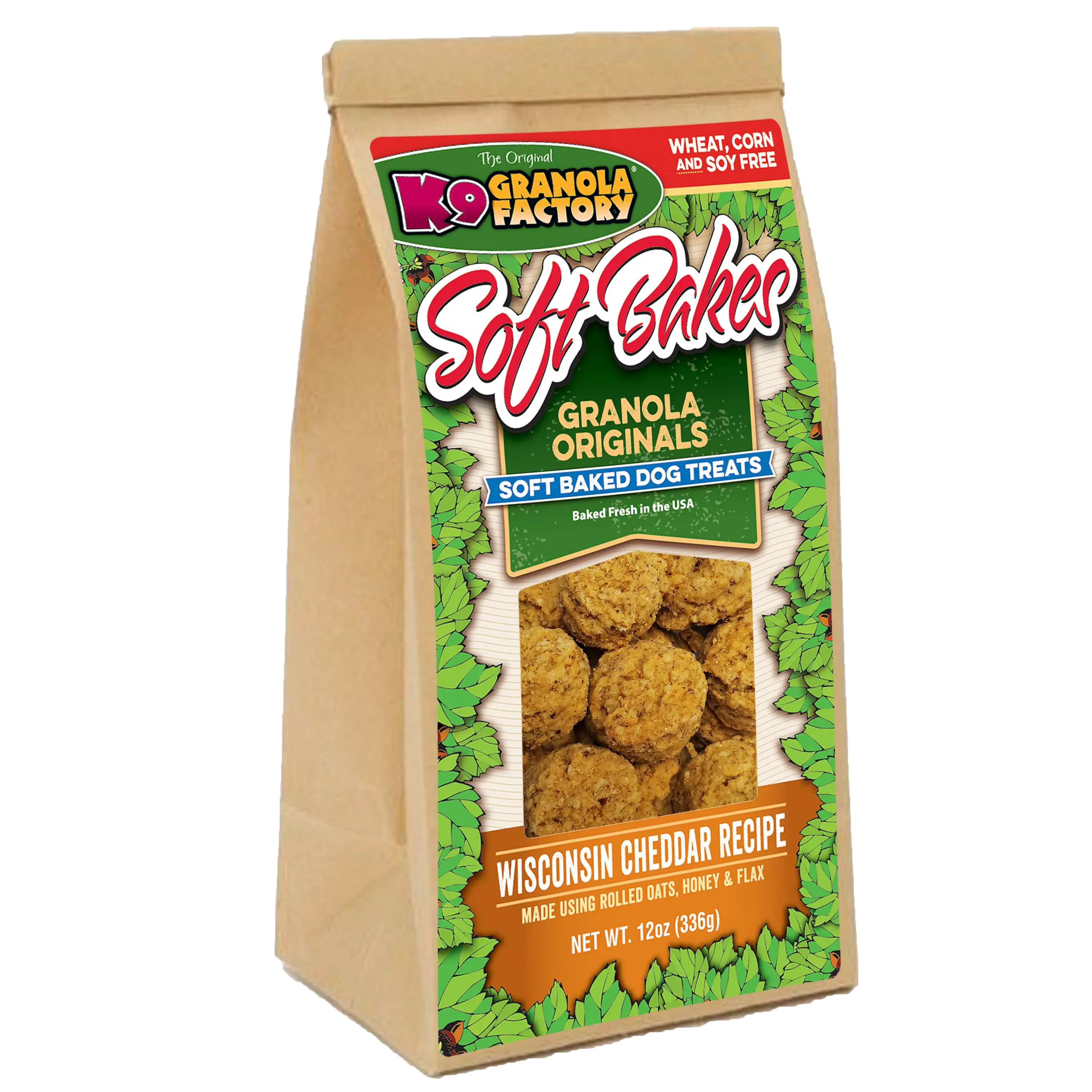 K9 Granola Factory Soft Bakes Wisconsin Cheddar Formula