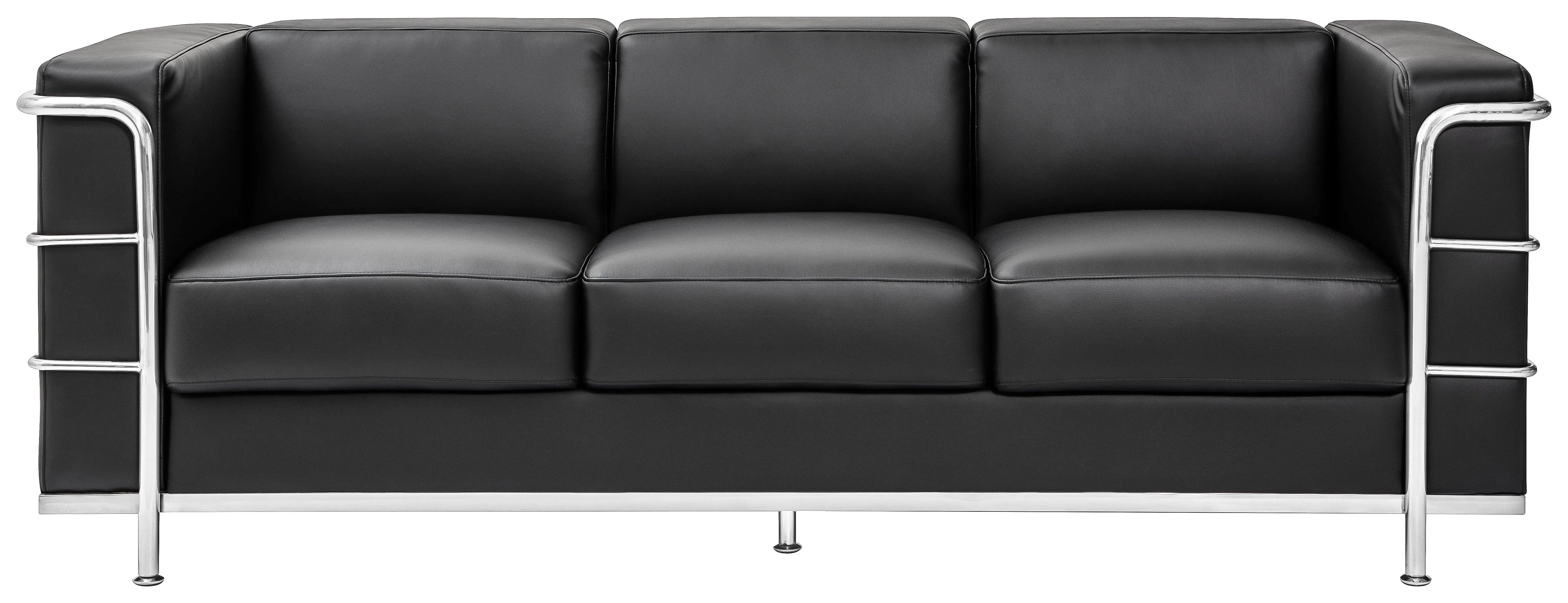 Le Cube - Le Corbusier - 3 seater Black