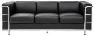 Le Cube - Le Corbusier - 3 seater Black