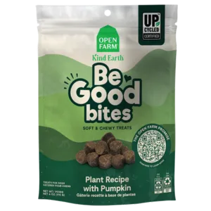 Open Farm Be Good Bites Pumpkin Soft & Chewy Dog Treats 6 oz