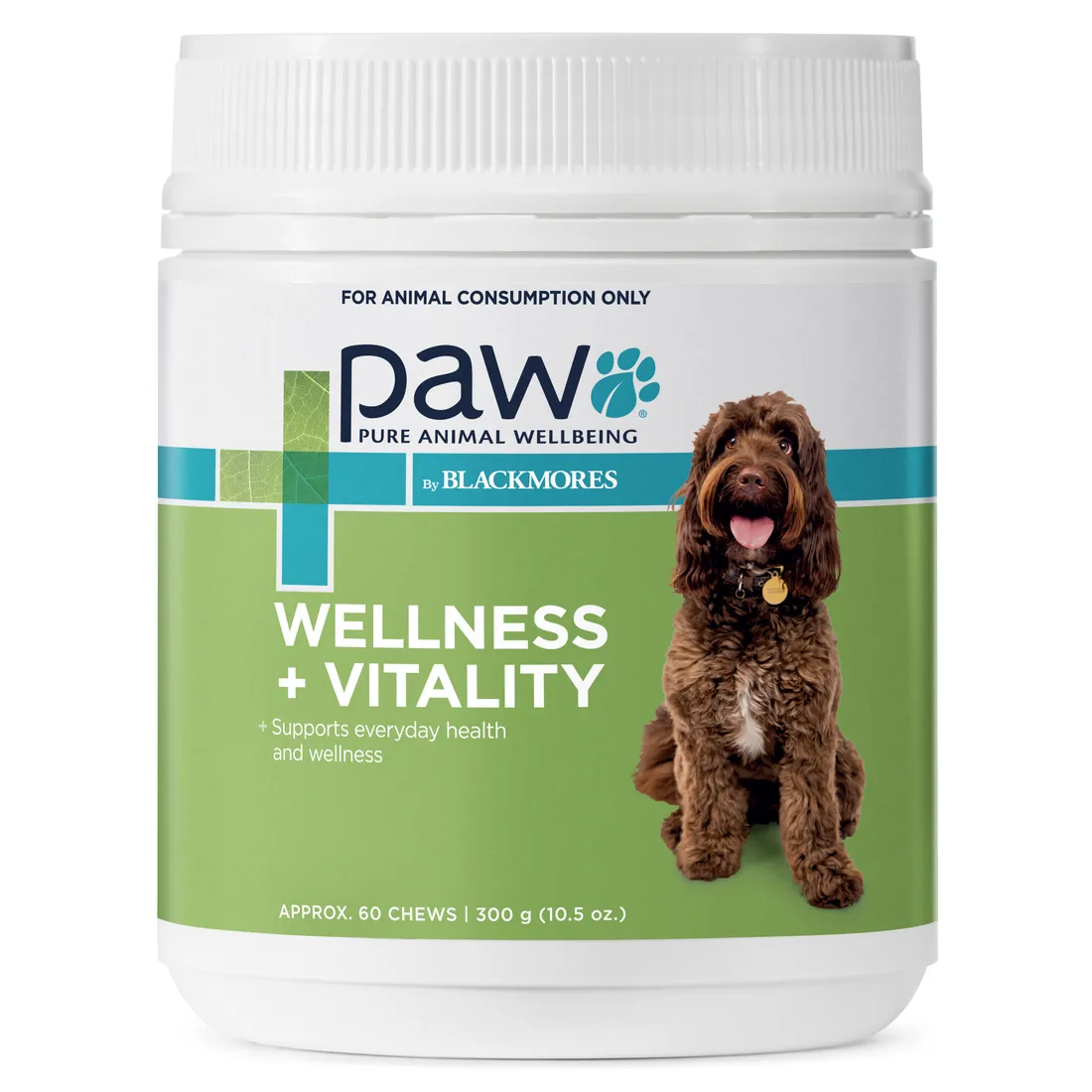 PAW By Blackmores Dog Supplement Wellness & Vitality Chews 300g