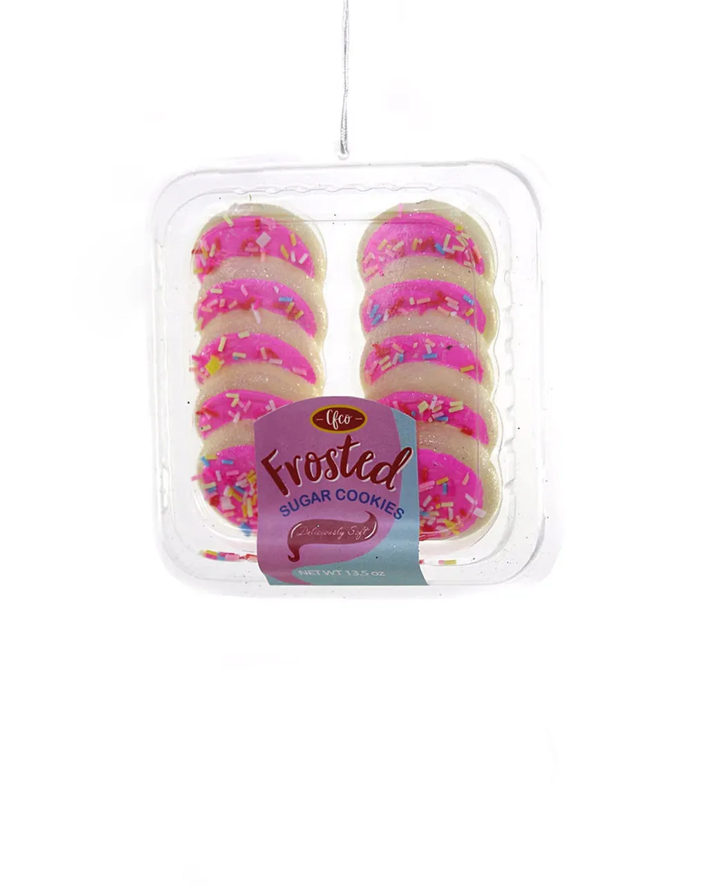 Pink Deliciously Soft Sugar Cookies Ornament