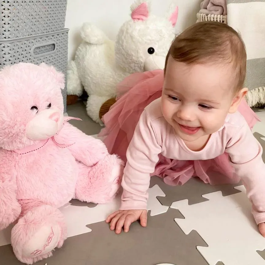 Pink Mini Plush Soft Teddy Bear Toy