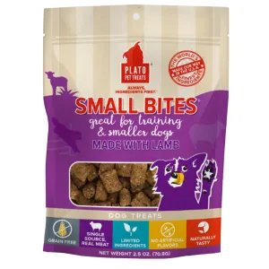 Plato Small Bites Dog Lamb 6 oz