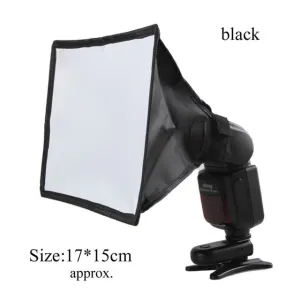 Silver Reflector Flash Diffuser Softbox