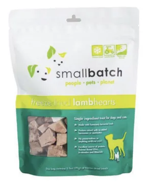 Smallbatch Freeze-dried Lamb Hearts 3.5oz