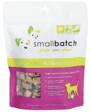 Smallbatch Freeze-dried Turkey Hearts 3.5oz