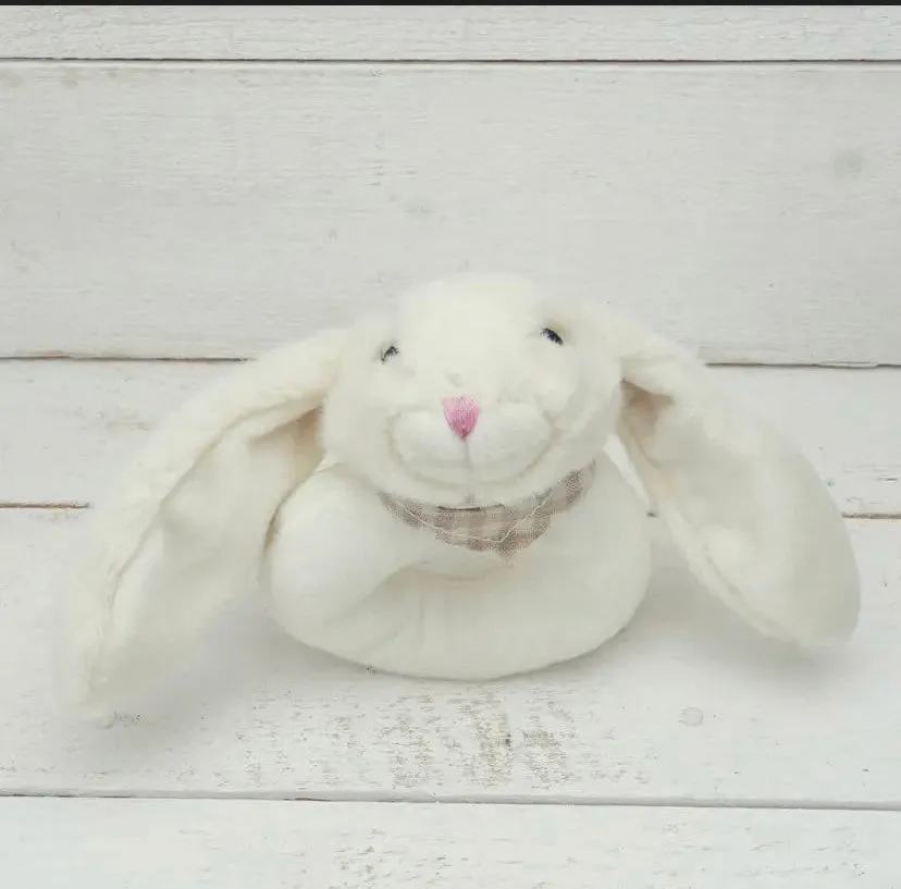 Soft Baby Bunny Rattle Toy