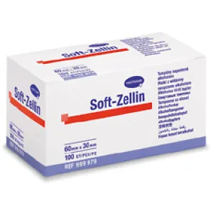 SOFT ZELLIN Flakes disinfection × 60x30mm 100 pieces