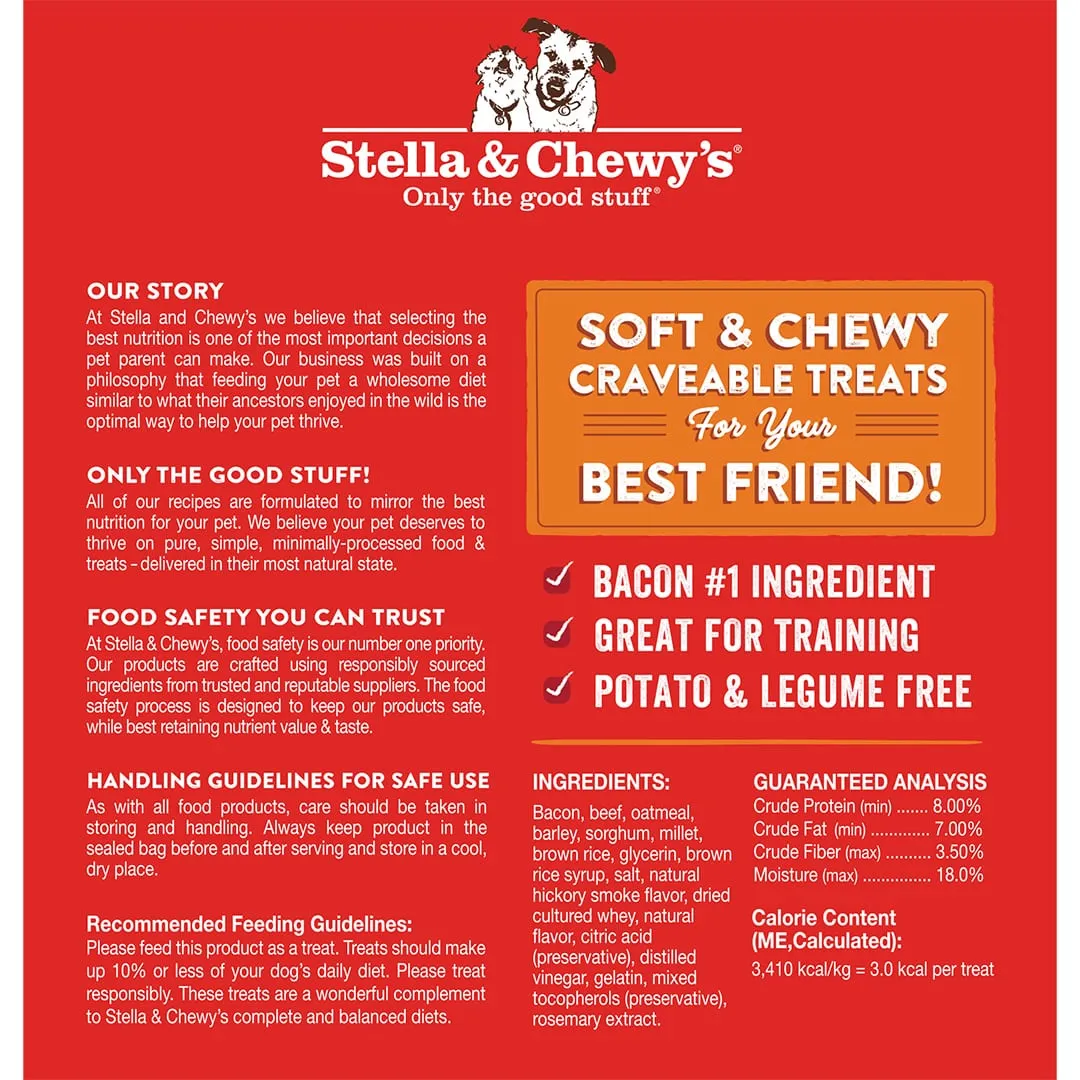 Stella & Chewy's Crav'n Bac'n Bites Bacon & Beef Recipe Dog Treats