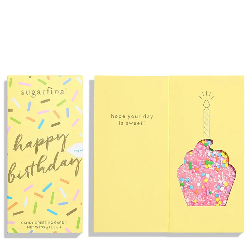 SUGARFINA | Happy Birthday Candy Greeting Card