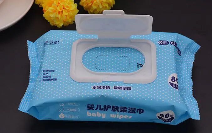 Super soft baby wipes