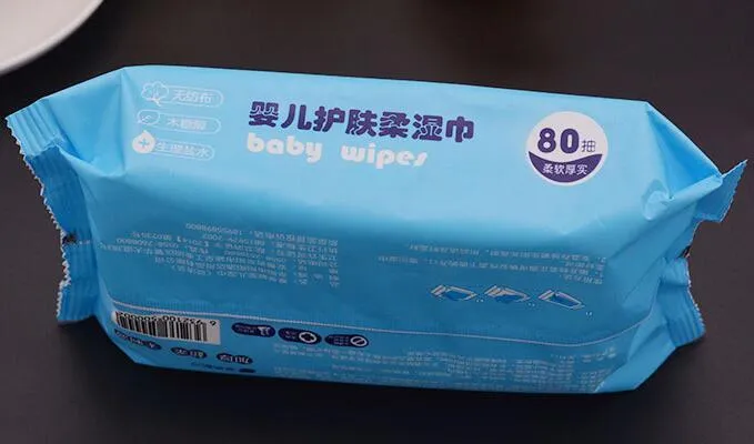 Super soft baby wipes