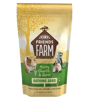 Supreme Petfoods Tiny Friends Farm Charlie, Harry & Gerri Bathing Sand (2.2 lb)