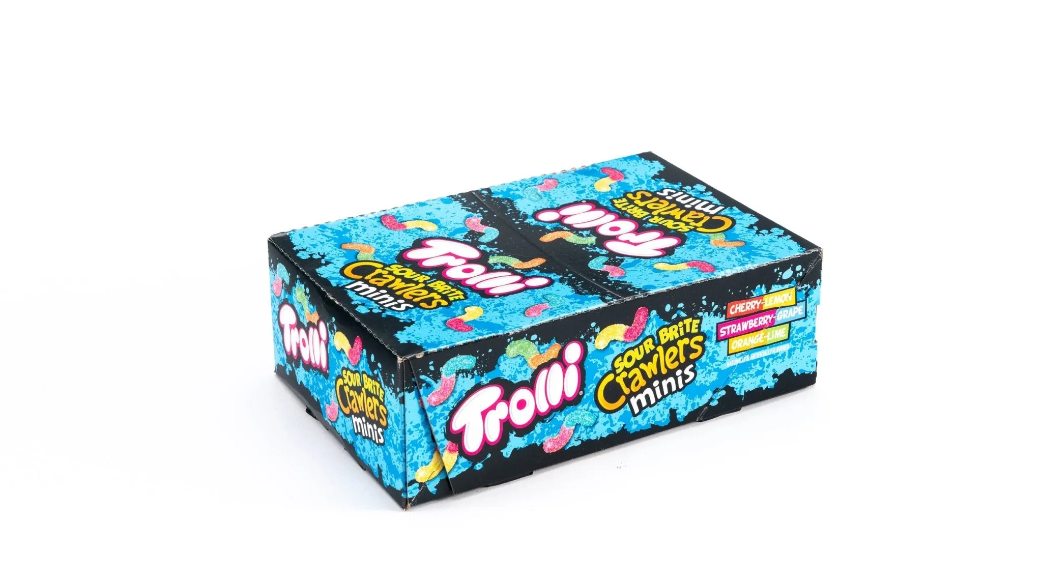 Trolli Sour Brite Crawlers Minis Assorted Bulk Box (2 oz, 18 ct.)